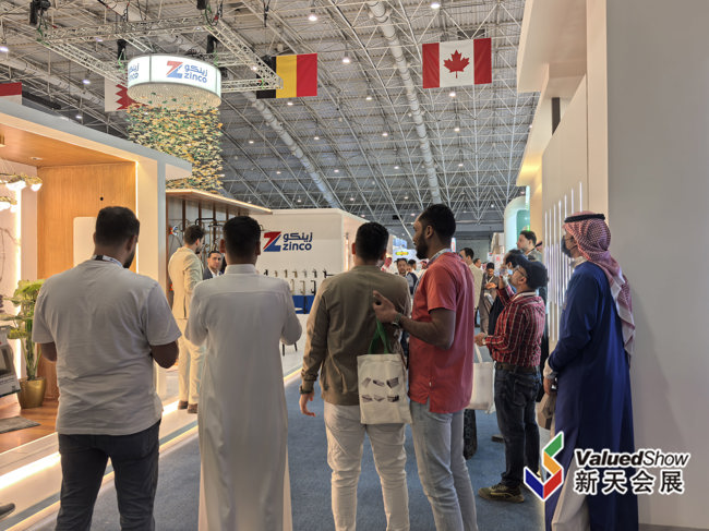 沙特建材展 新天国际会展拍摄