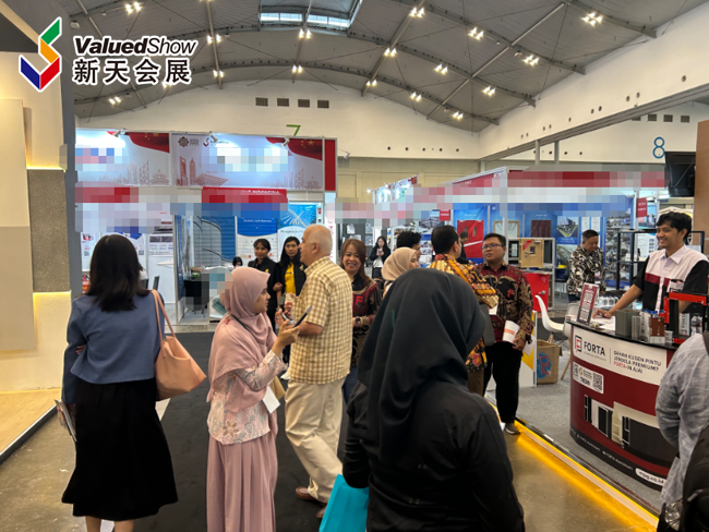 印尼建材展现场 新天会展拍摄 印尼建材展现场 新天会展拍摄