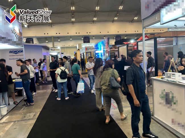 印尼建材展 新天会展拍摄
