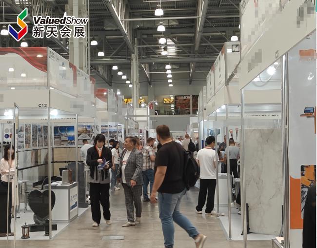 2025年俄罗斯国际石材展现场 新天会展拍摄