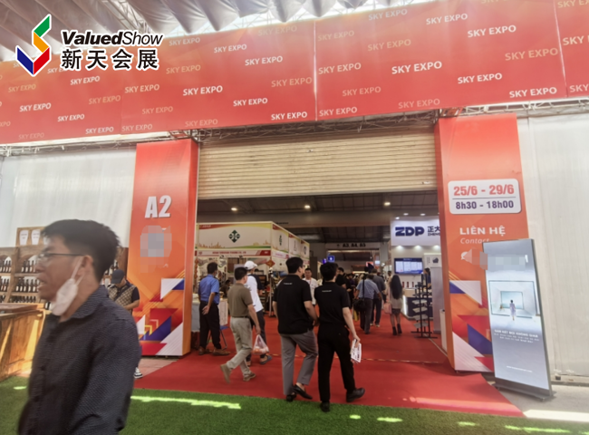 2025年越南建筑建材装饰展现场 新天会展拍摄