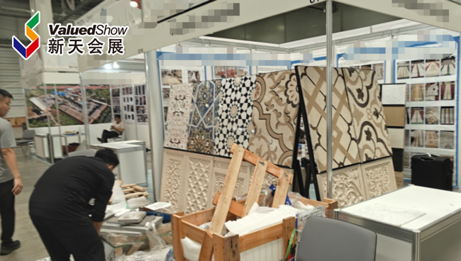 2025年俄罗斯国际石材展现场 新天会展拍摄