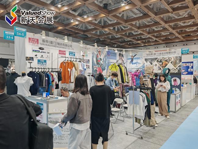 日本东京时尚产业展春季展现场 新天会展拍摄