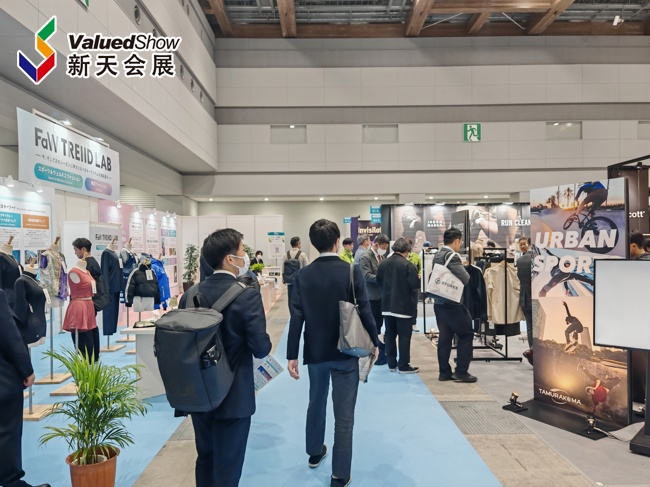日本东京时尚产业展春季展现场 新天会展拍摄