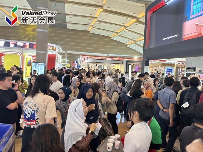 印尼食品与酒店展现场 新天会展拍摄