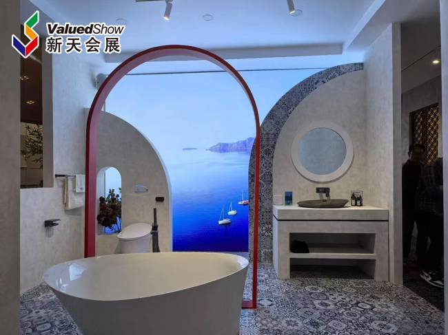 2025年印尼建材展卫浴产品 新天会展拍摄