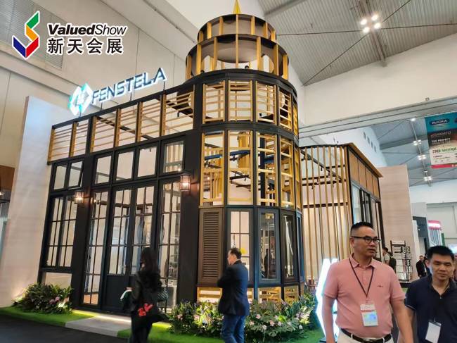 2025年印尼建材展门窗产品 新天会展拍摄