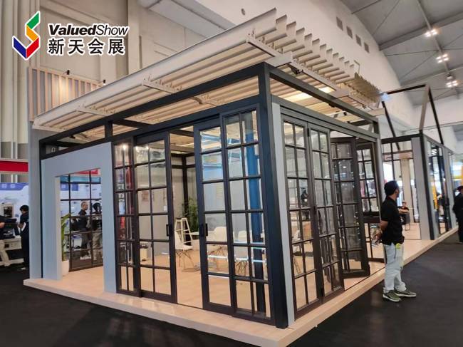 2025年印尼建材展门窗产品 新天会展拍摄