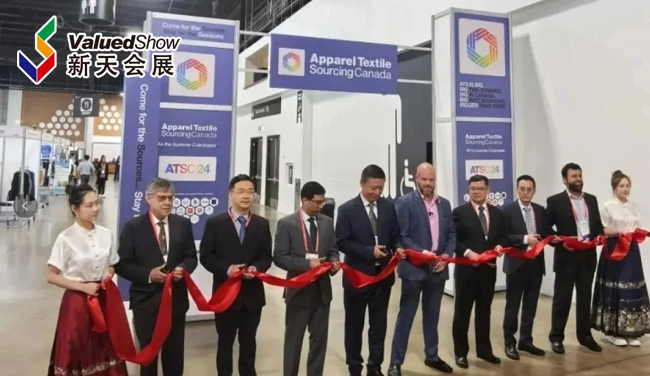  加拿大服装纺织品采购展现场