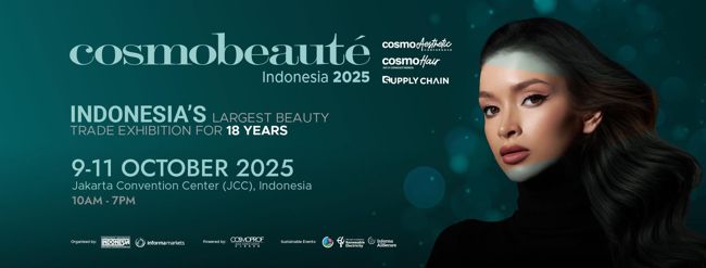  展商必看 | 2025印尼美容美发展 Cosmobeaute Indonesia：时间、地点、证件、布展要求一览