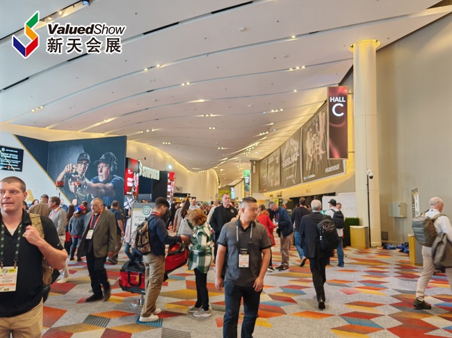 美国拉斯维加斯狩猎用品展 新天会展拍摄