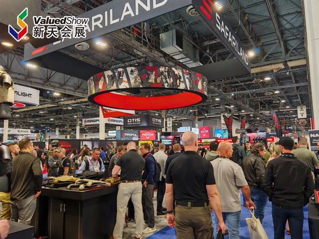 美国拉斯维加斯狩猎用品展 新天会展拍摄