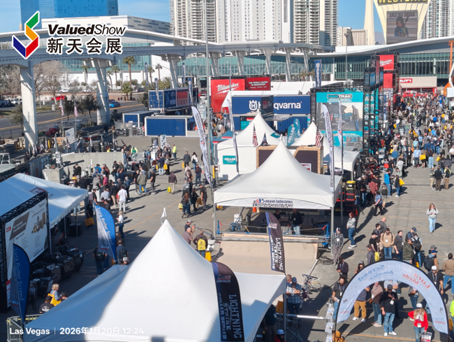 美国拉斯维加斯混凝土世界博览会 新天会展拍摄