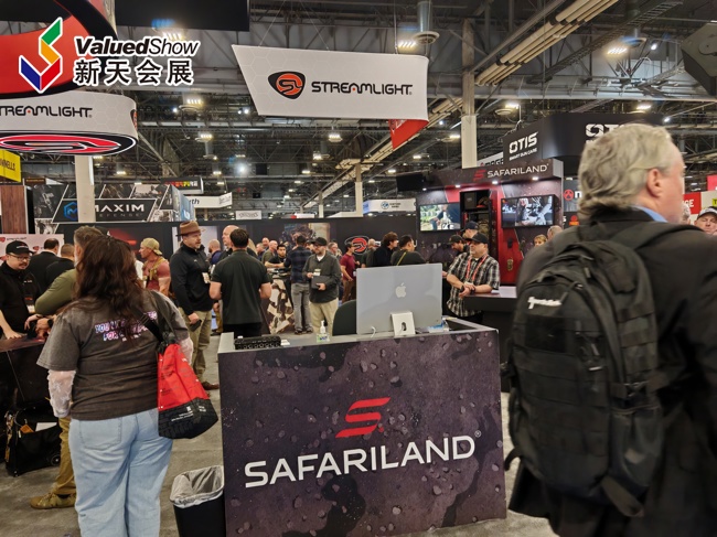 美国拉斯维加斯狩猎用品展 新天会展拍摄