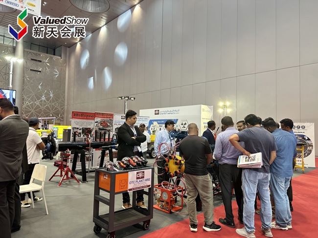 卡塔尔建材展 新天会展拍摄