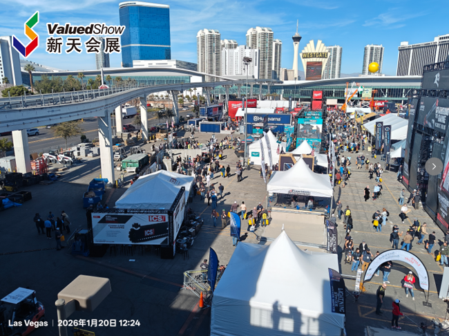 美国拉斯维加斯混凝土世界博览会 新天会展拍摄