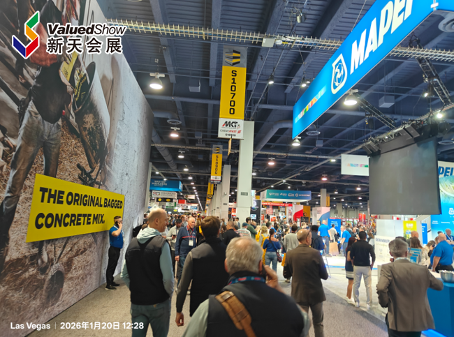 美国拉斯维加斯混凝土世界博览会 新天会展拍摄