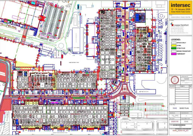 2026年迪拜劳保展进入倒计时5天，全馆落位图正式公布！