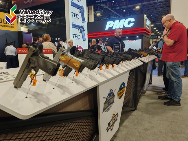 美国拉斯维加斯狩猎用品展 新天会展拍摄