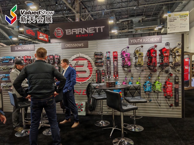 美国拉斯维加斯狩猎用品展 新天会展拍摄