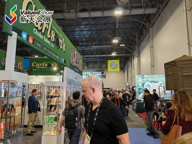 美国拉斯维加斯狩猎用品展 新天会展拍摄