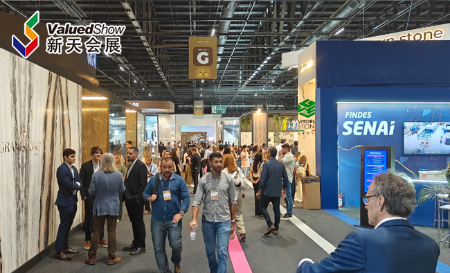 巴西圣保罗石材及工具技术展 新天会展拍摄