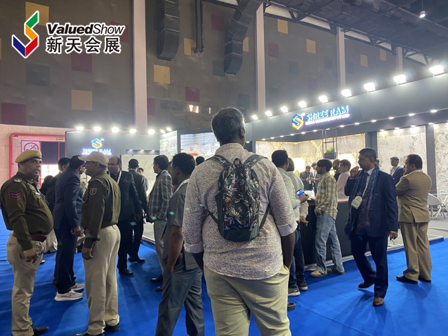 印度齋普爾石材展 新天會展拍攝