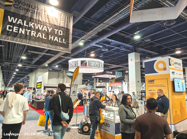 美国拉斯维加斯混凝土世界博览会 新天会展拍摄