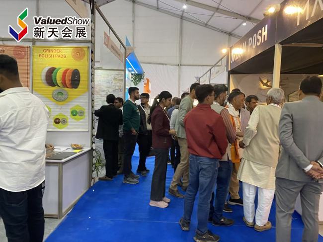 印度斋普尔石材展 新天会展现场拍摄