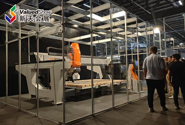 巴西圣保罗石材及工具技术展 新天会展拍摄