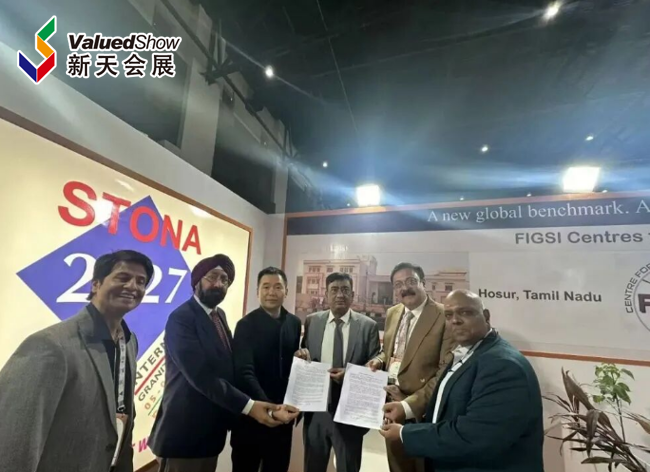 新天會展與主辦合照 新天會展拍攝