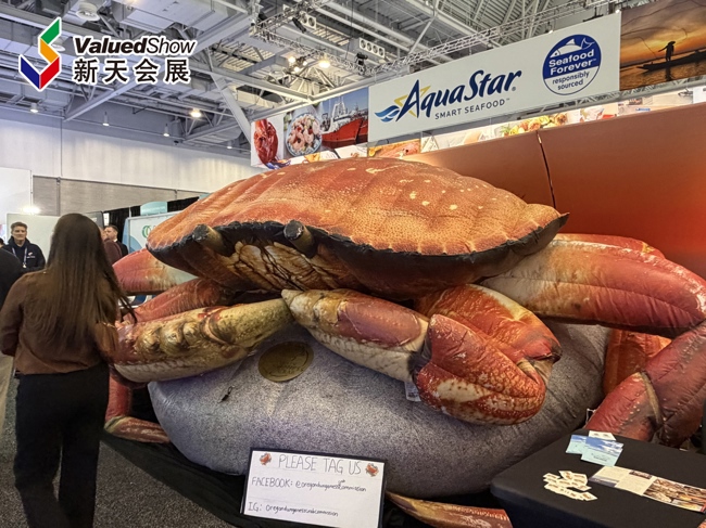 波士顿水产展现场 新天会展拍摄