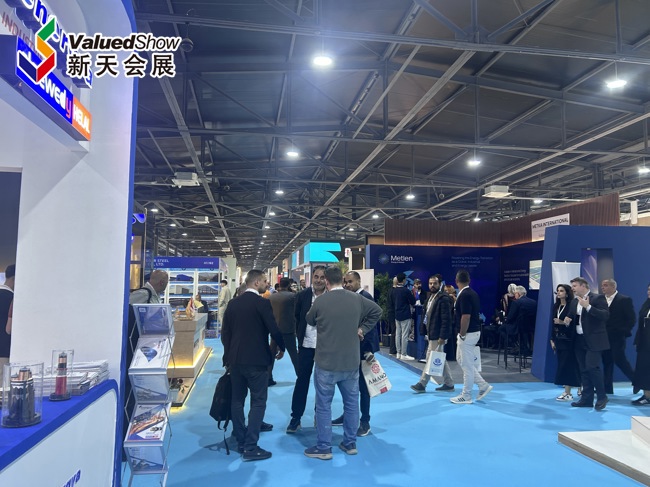 利比亚班加西建材展 新天会展拍摄