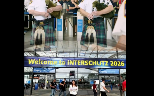 展会视频：五年一届的 INTERSCHUTZ 德国汉诺威消防展开幕啦！